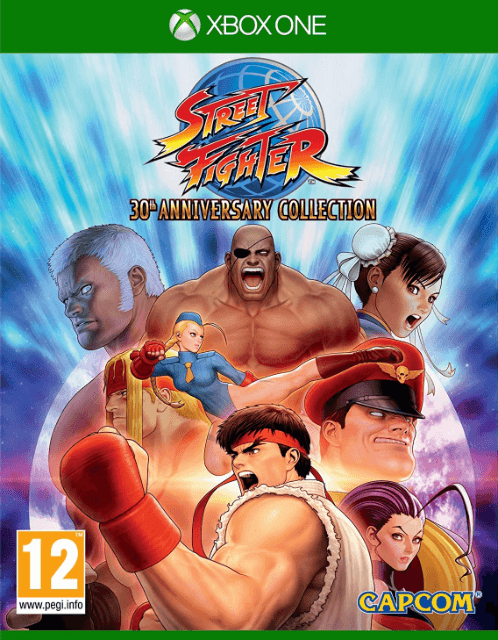 Street Fighter 30th Anniversary Collection box art for Xbox One